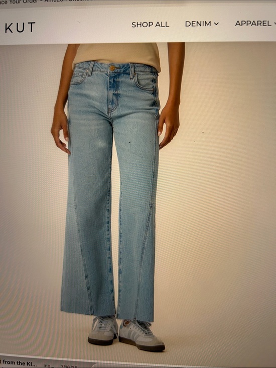 Kut from the Kloth Denim - Kut from the Kloth Light Blue Wide-Leg Jeans